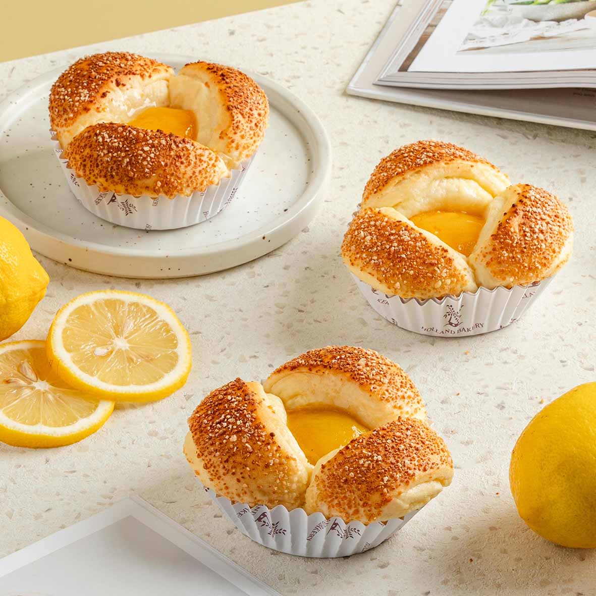 Lemon Creamcheese Bun