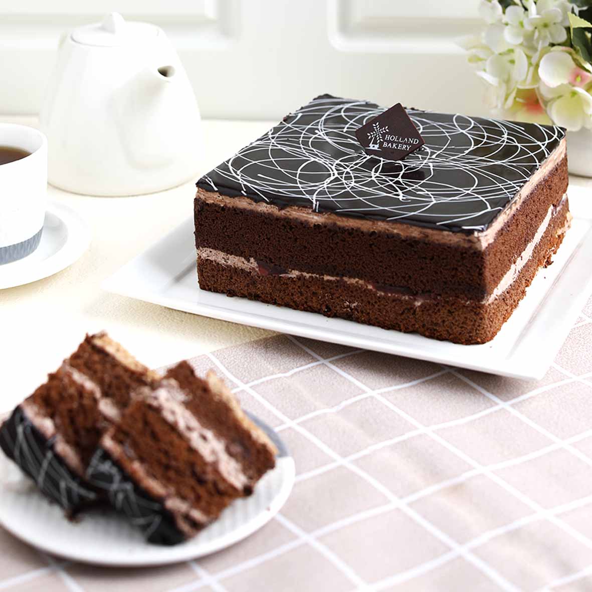 Chocolate Cherry Cake