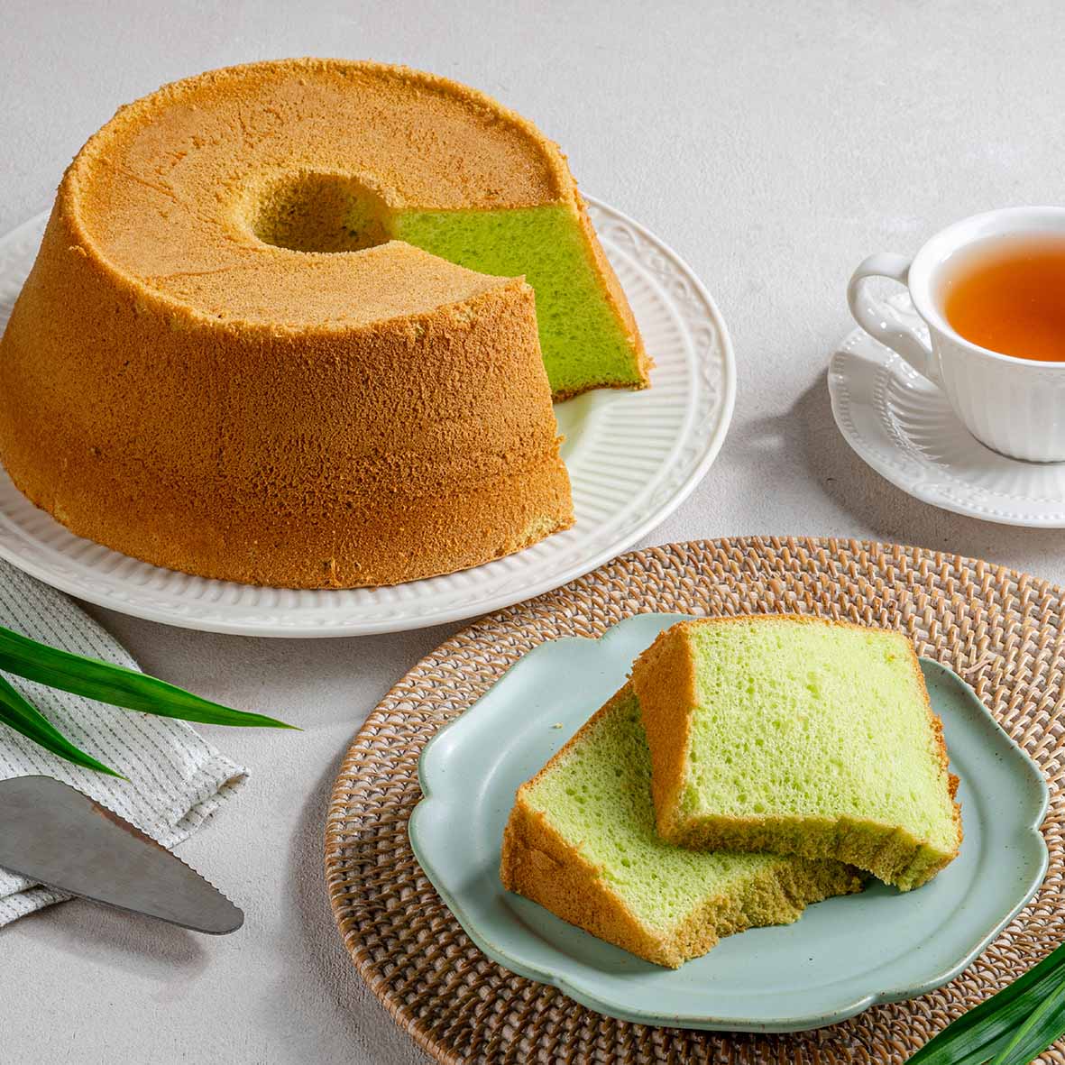 Chiffon Cake Pandan